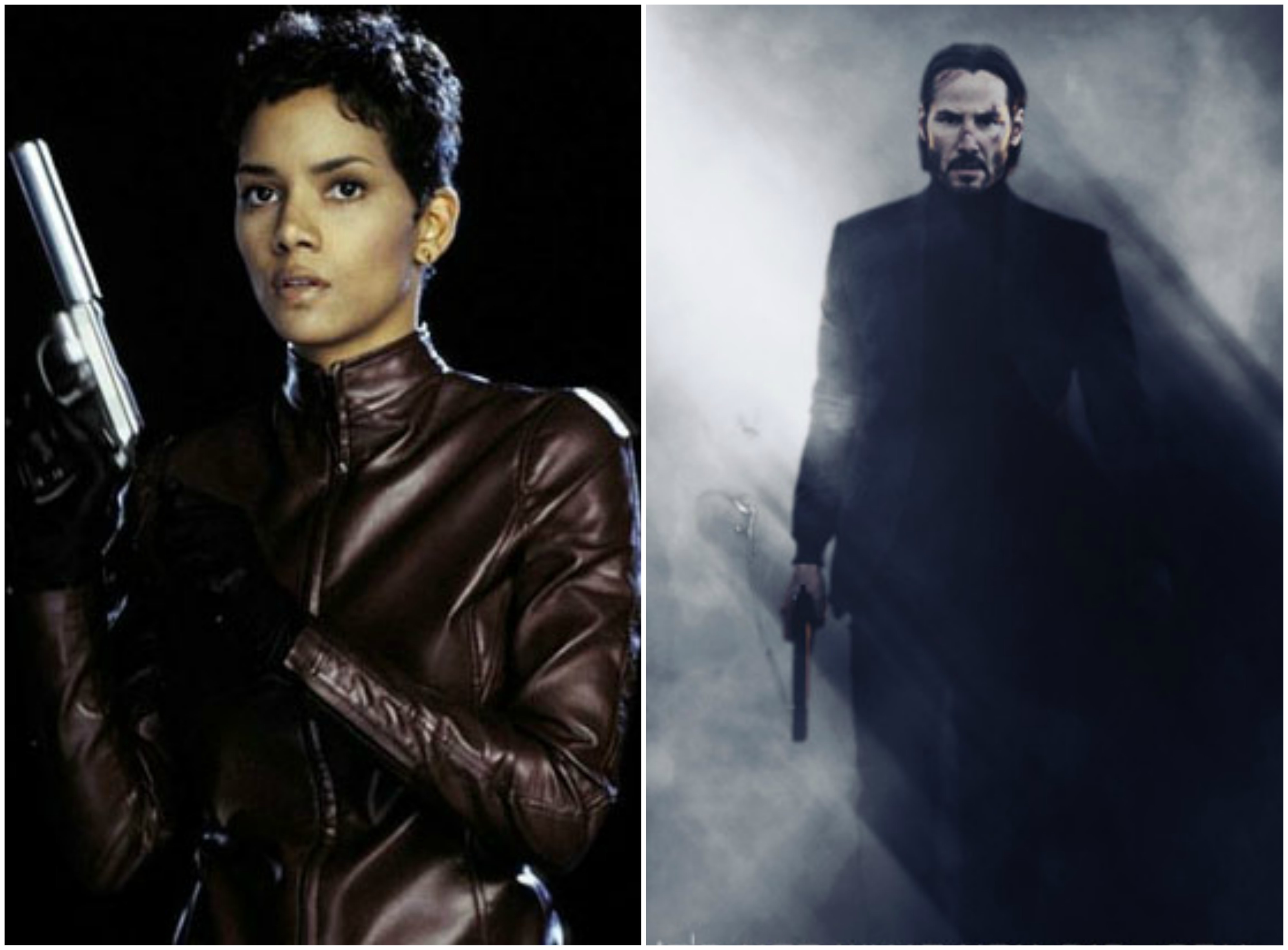 Keanu Reeves And Halle Berry In John Wick 3 Movie Wallpapers