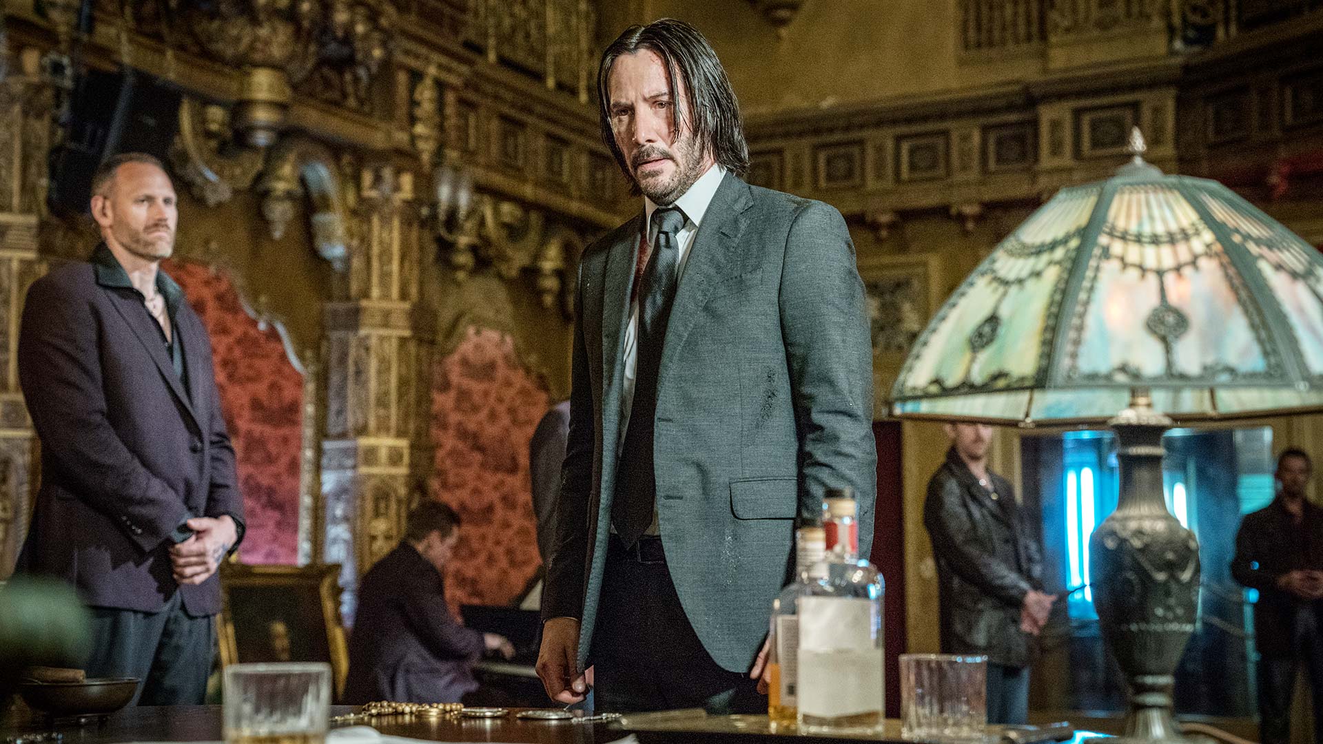 Keanu Reeves And Halle Berry In John Wick 3 Movie Wallpapers