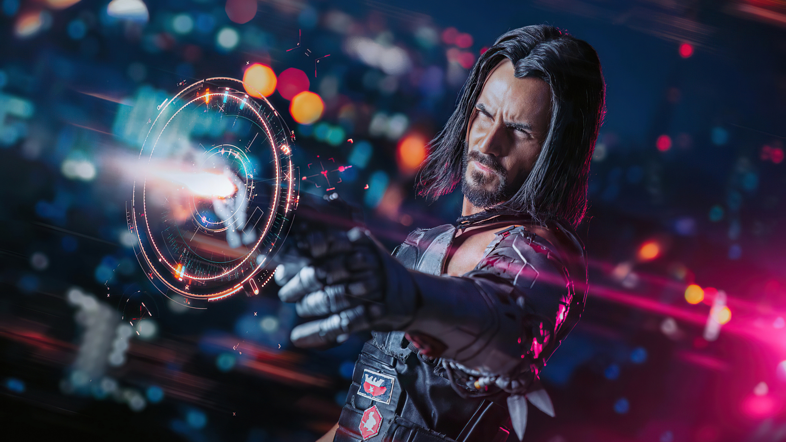 Keanu Reeves as Johnny Silverhand Cyberpunk Wallpapers