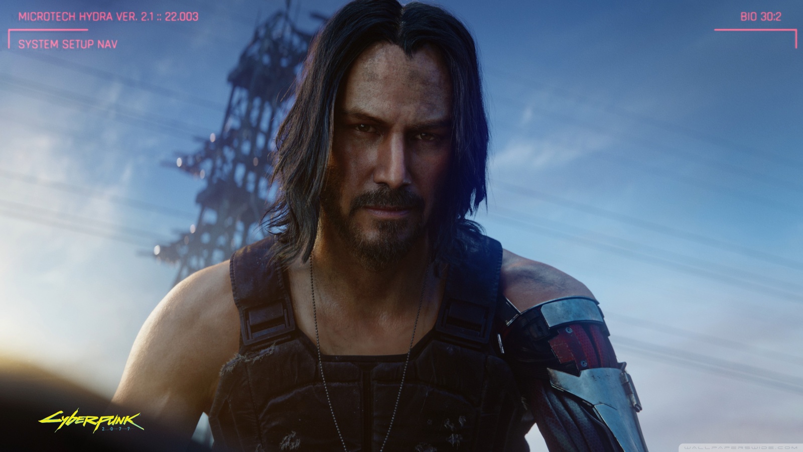 Keanu Reeves Cyberpunk 2077 Cyborg Wallpapers