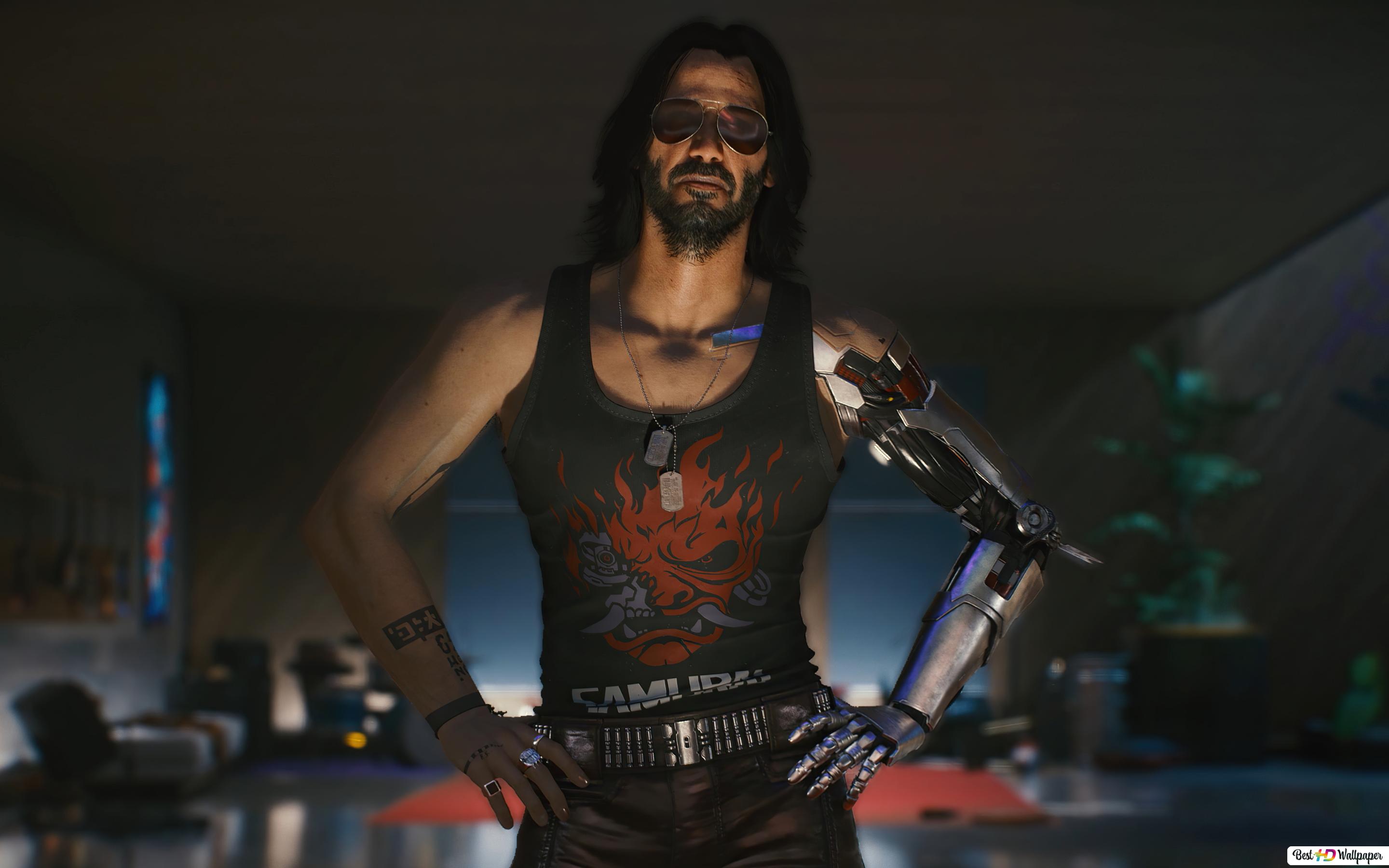 Keanu Reeves Cyberpunk 2077 Cyborg Wallpapers