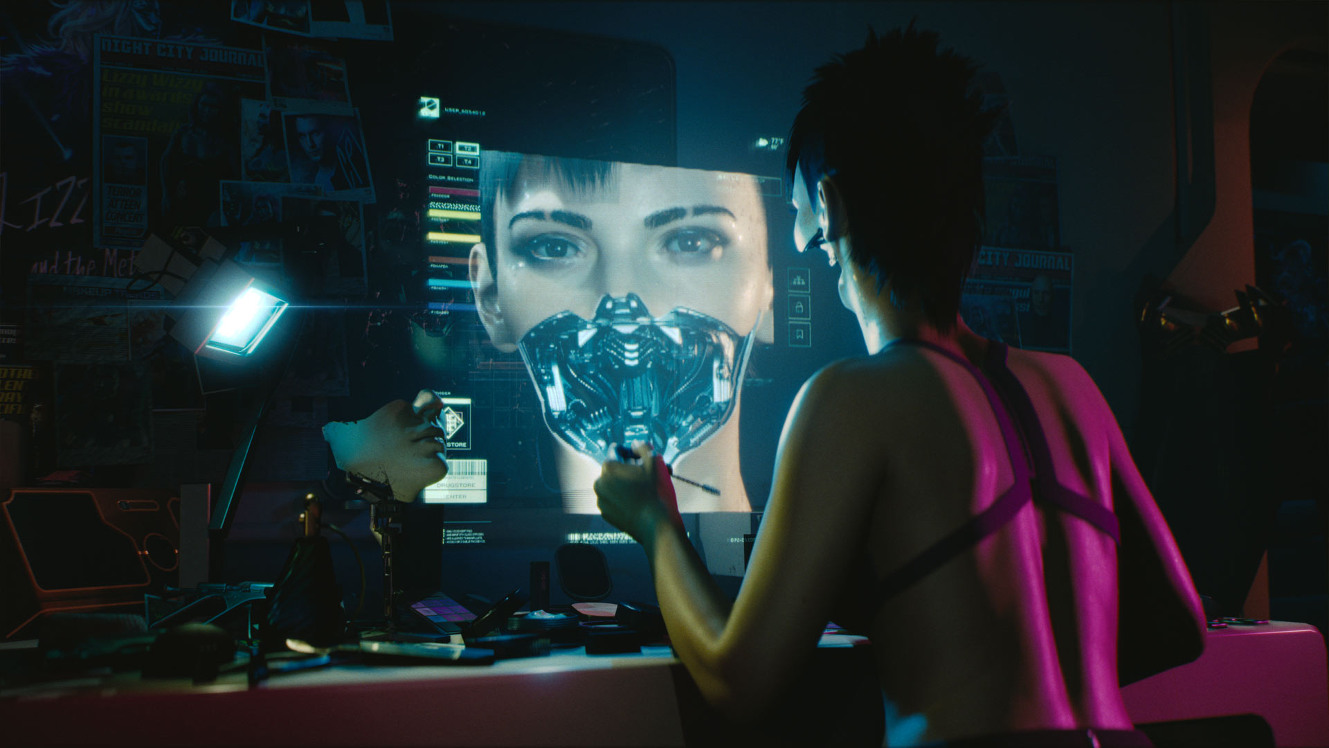 Keanu Reeves Cyberpunk 2077 Cyborg Wallpapers