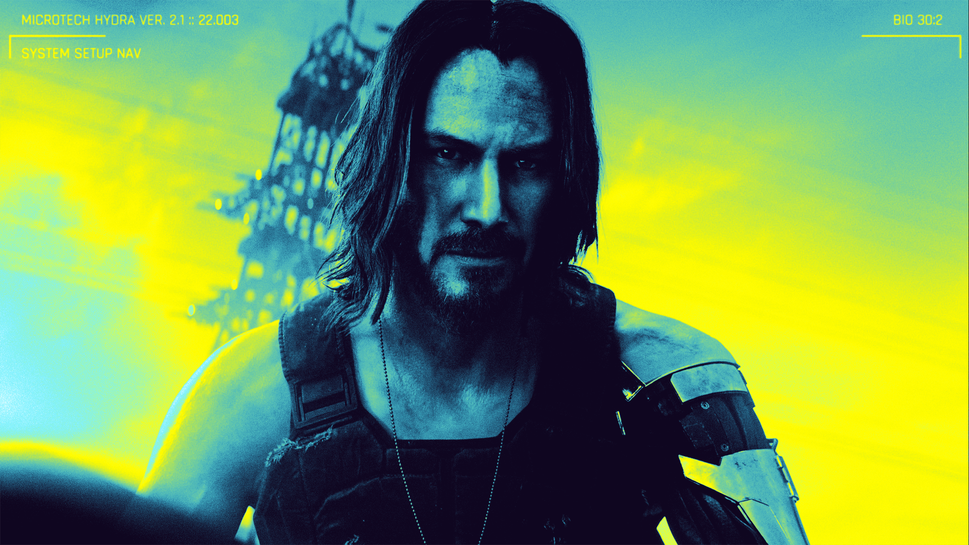 Keanu Reeves Cyberpunk 2077 Cyborg Wallpapers
