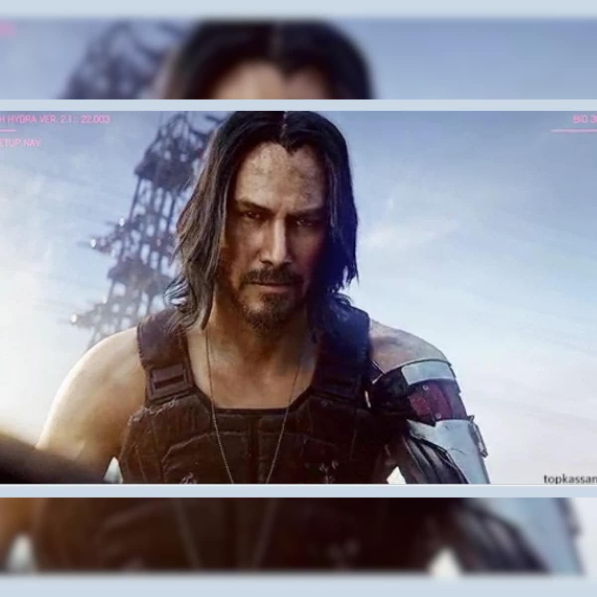 Keanu Reeves Cyberpunk 2077 Cyborg Wallpapers