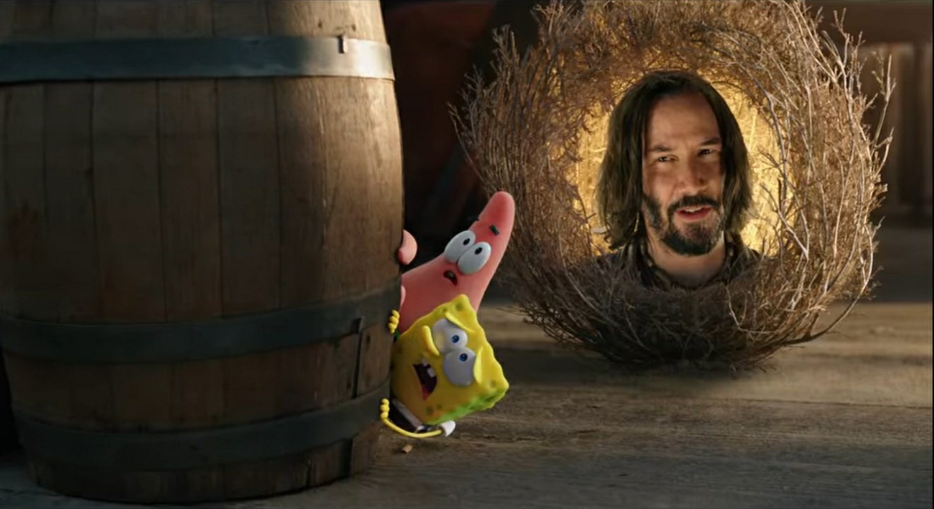 Keanu Reeves Spongebob Movie Wallpapers