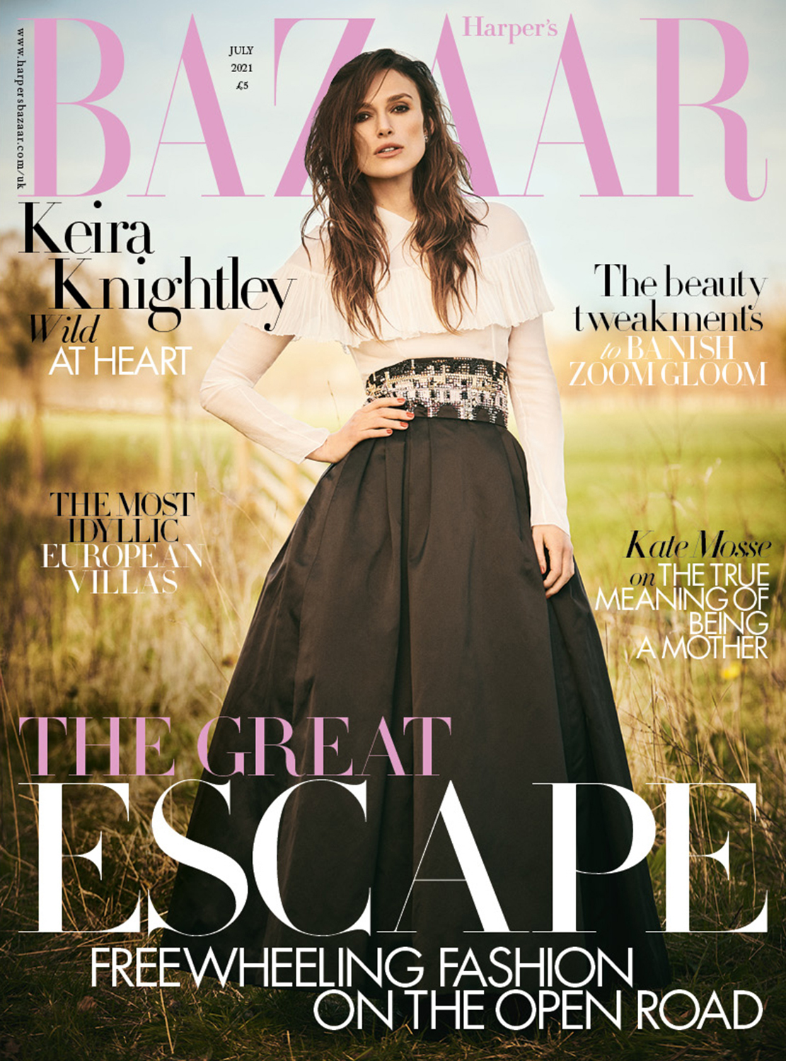 Keira Knightley Harpers Bazaar 2017 Wallpapers