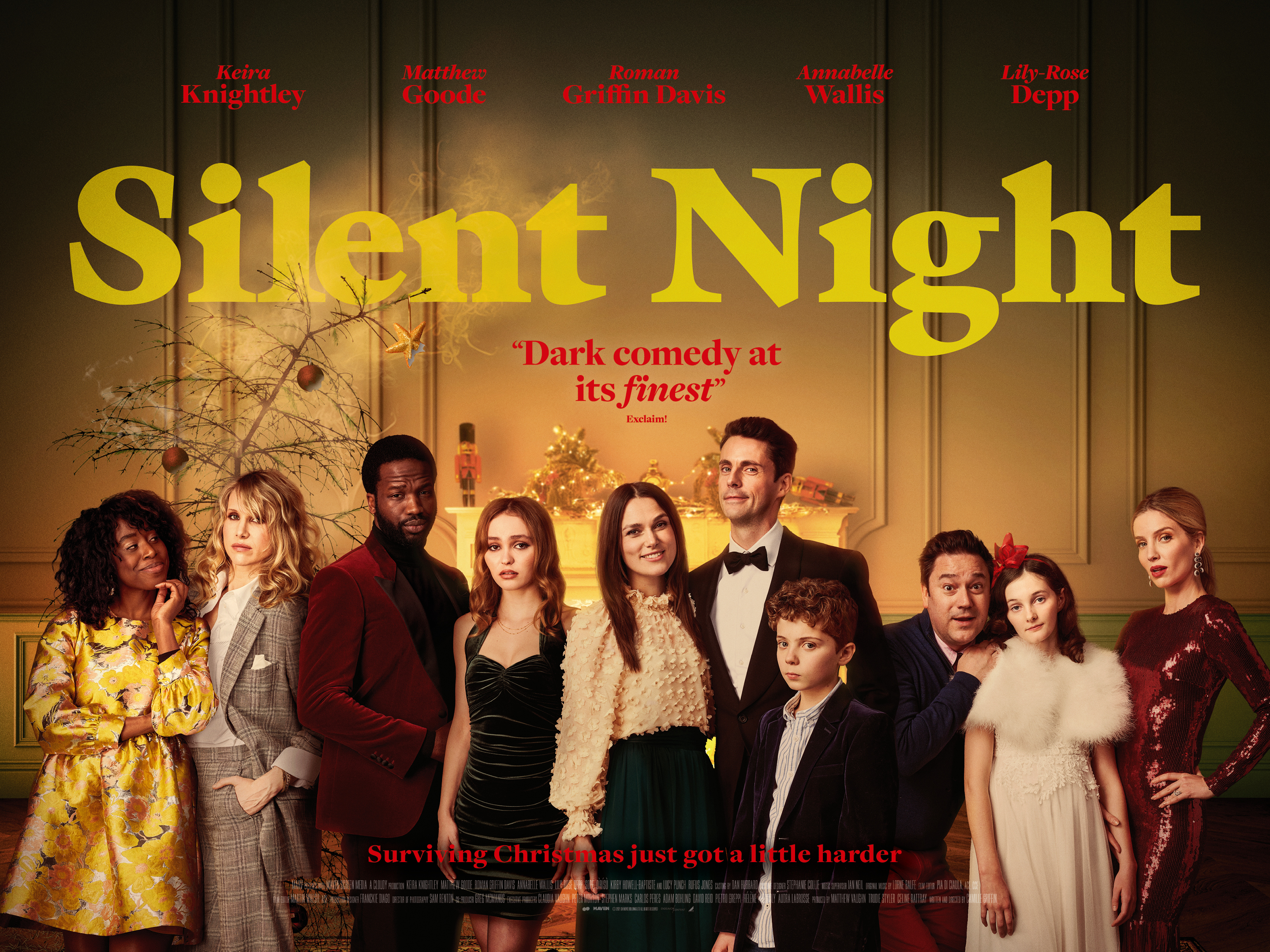 Keira Knightley Hd Silent Night Movie Wallpapers