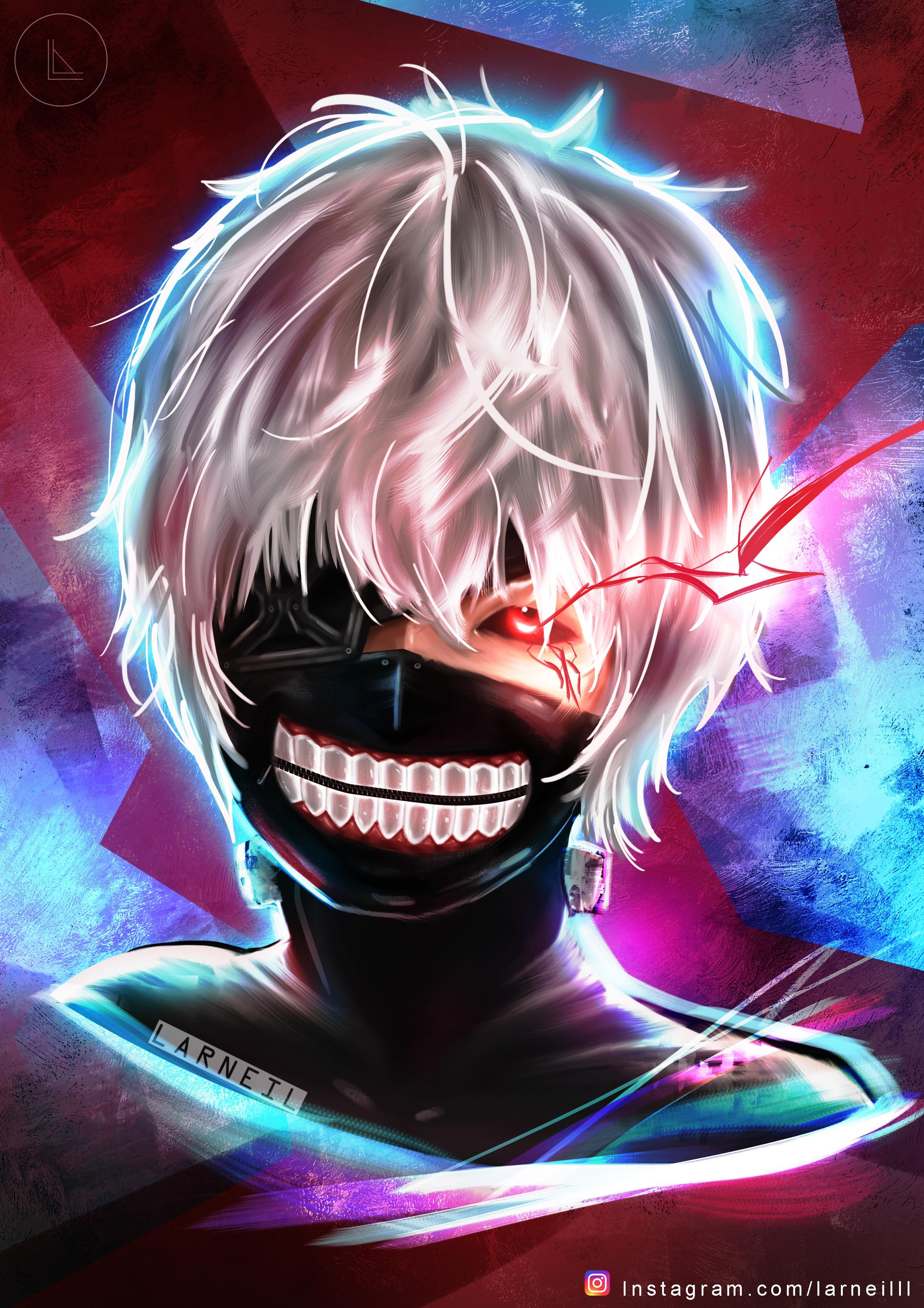 Ken Kaneki 2020 Digital Art Wallpapers