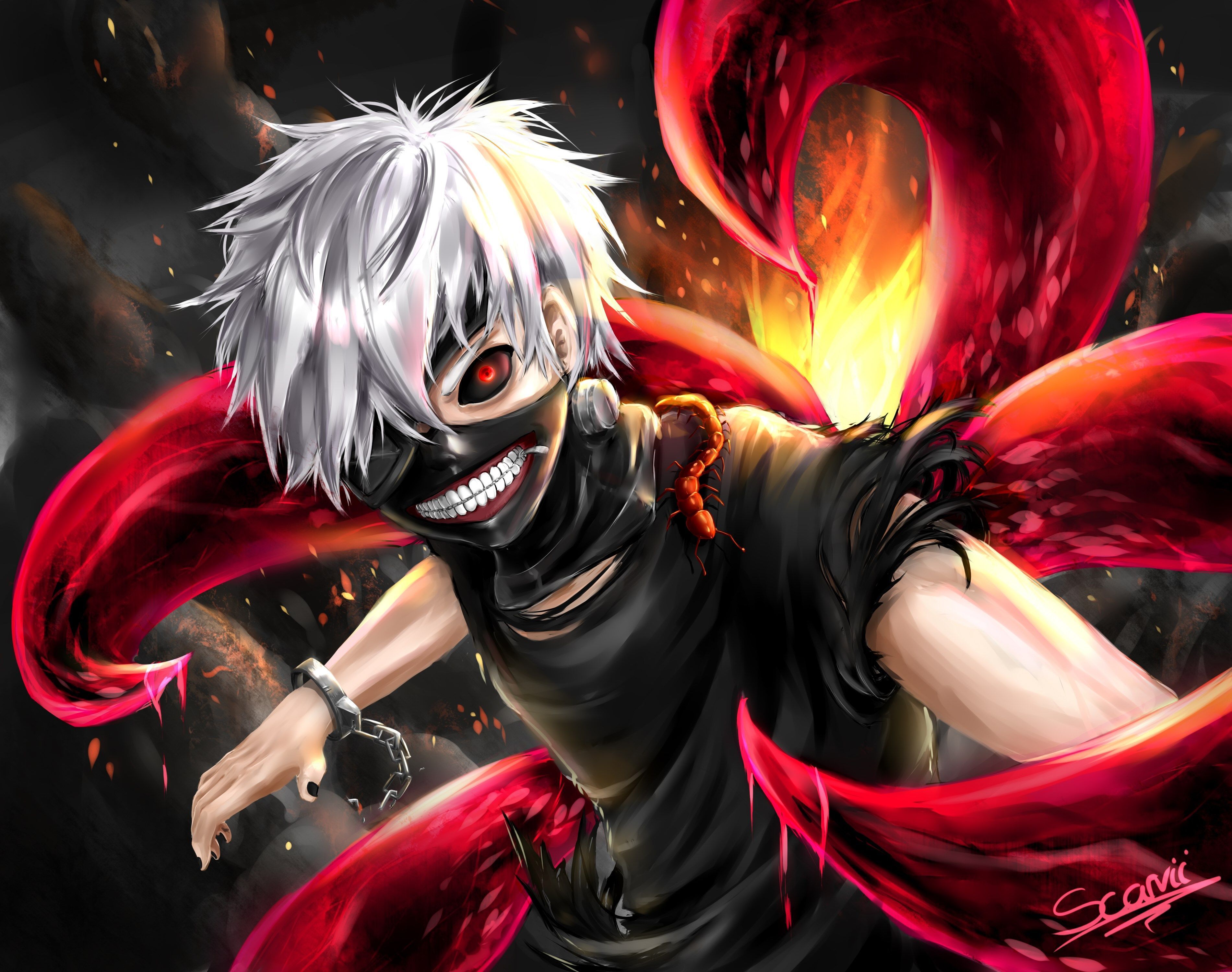 Ken Kaneki 2020 Digital Art Wallpapers