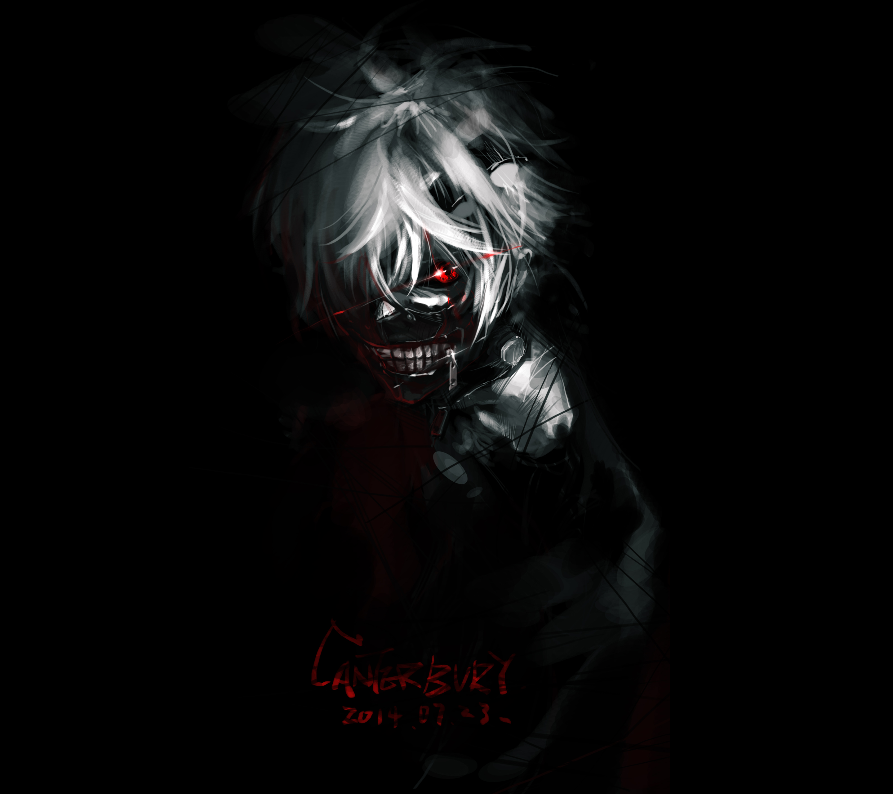 Ken Kaneki Black And White Wallpapers