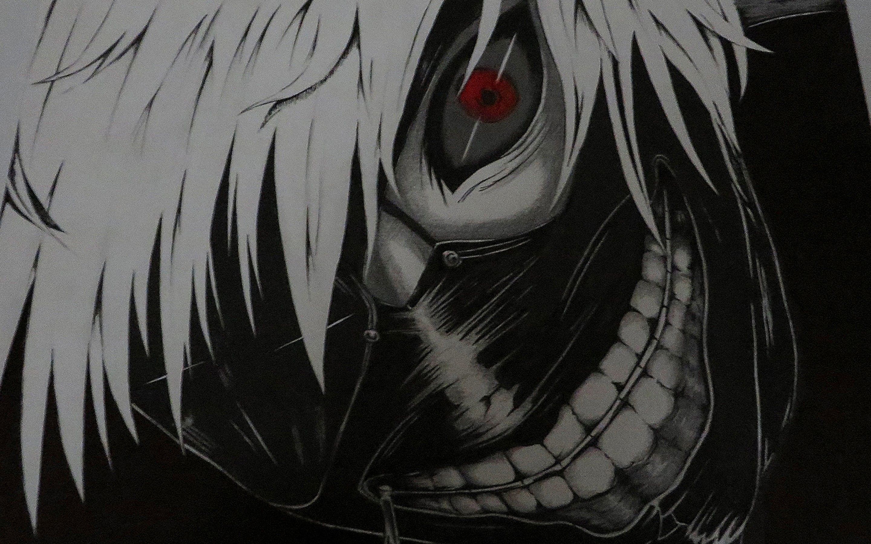 Ken Kaneki Black And White Wallpapers