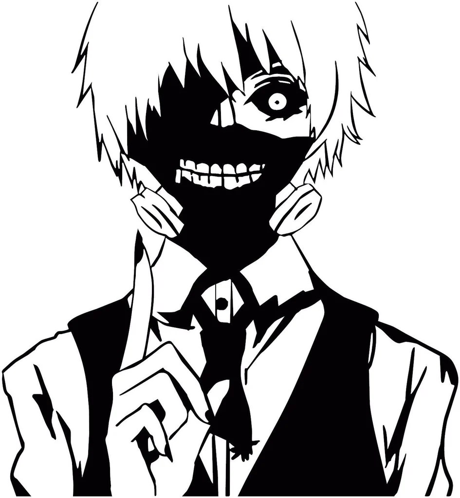 Ken Kaneki Black And White Wallpapers