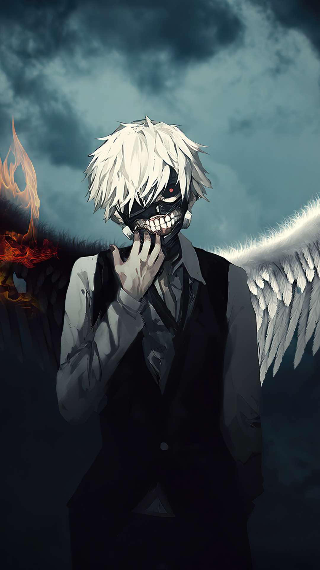 Ken Kaneki Black And White Wallpapers