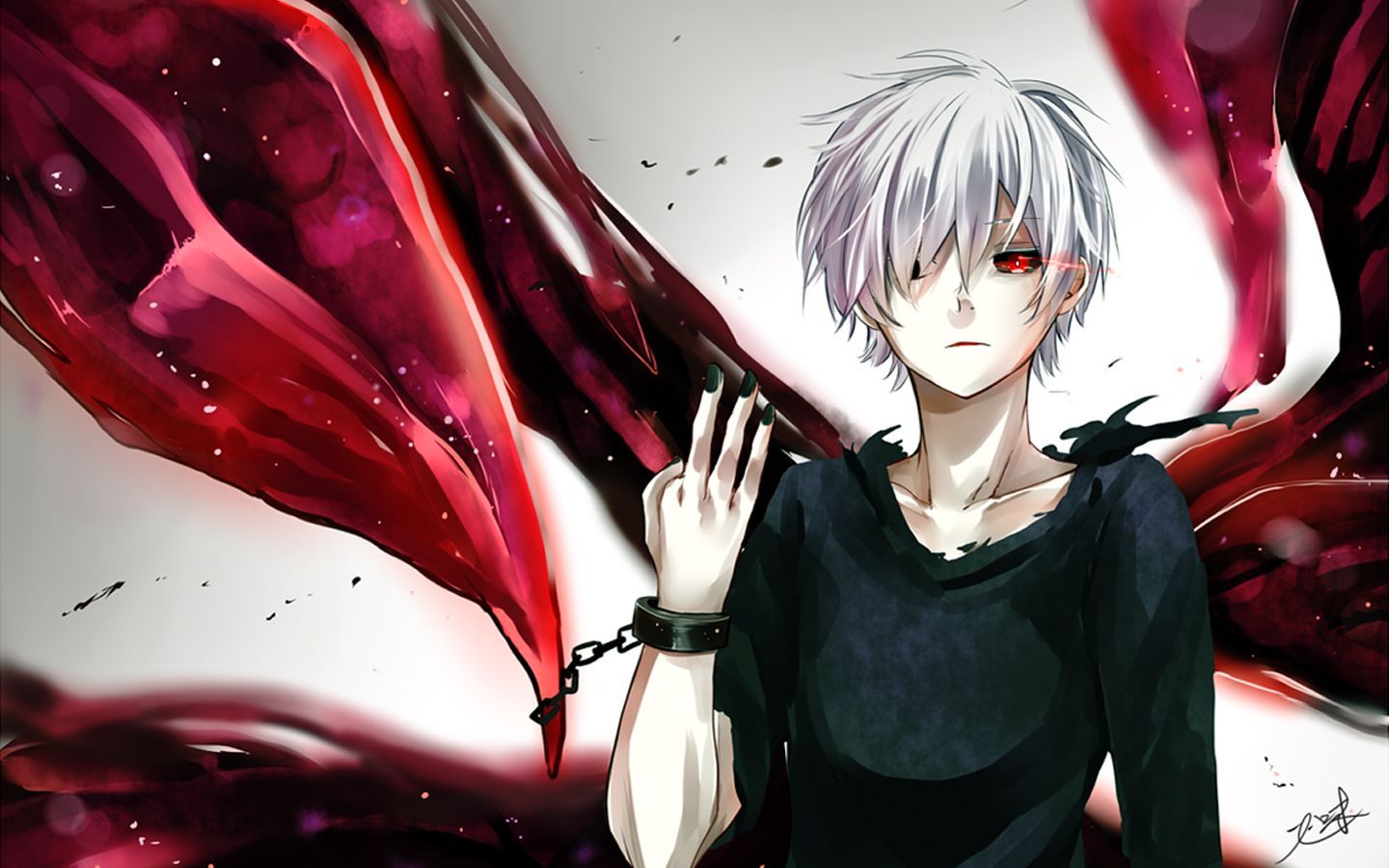 Ken Kaneki Fire Wings Wallpapers