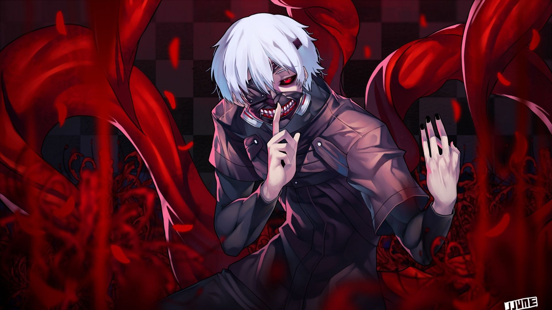 Ken Kaneki Fire Wings Wallpapers