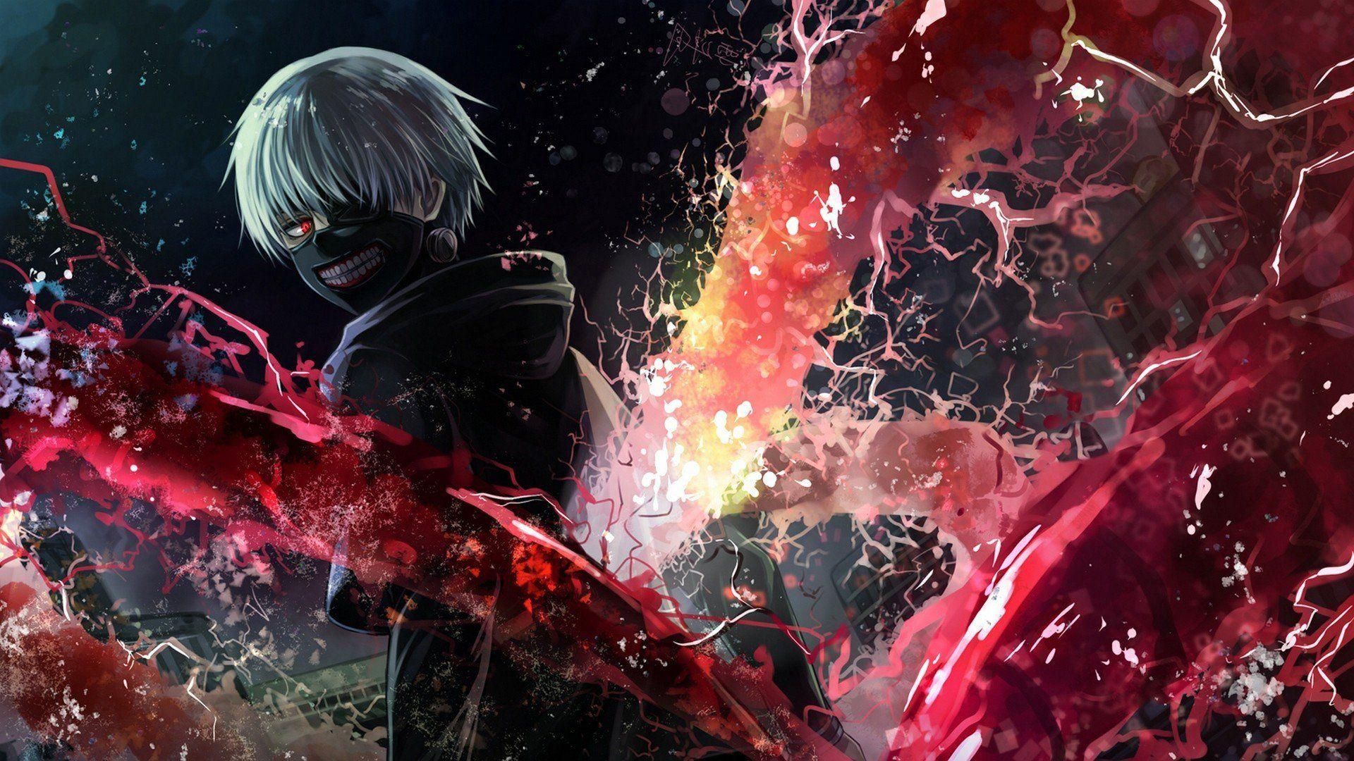 Ken Kaneki Fire Wings Wallpapers