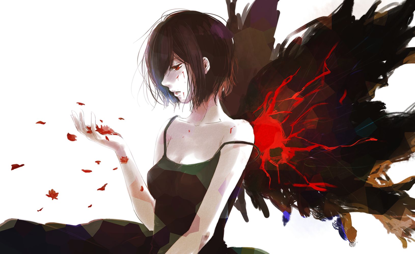 Ken Kaneki Fire Wings Wallpapers