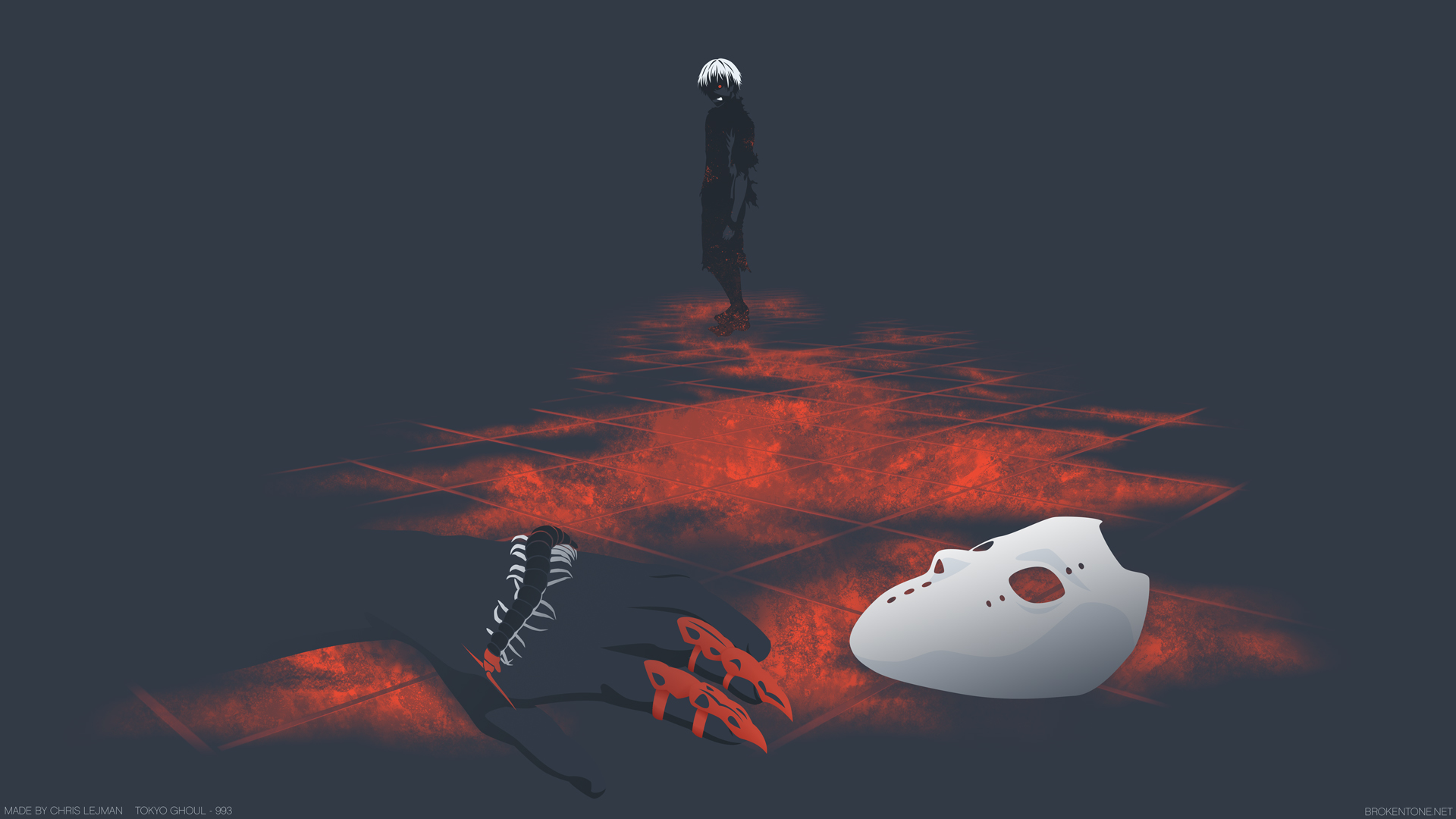 Ken Kaneki Tokyo Ghoul Art Wallpapers