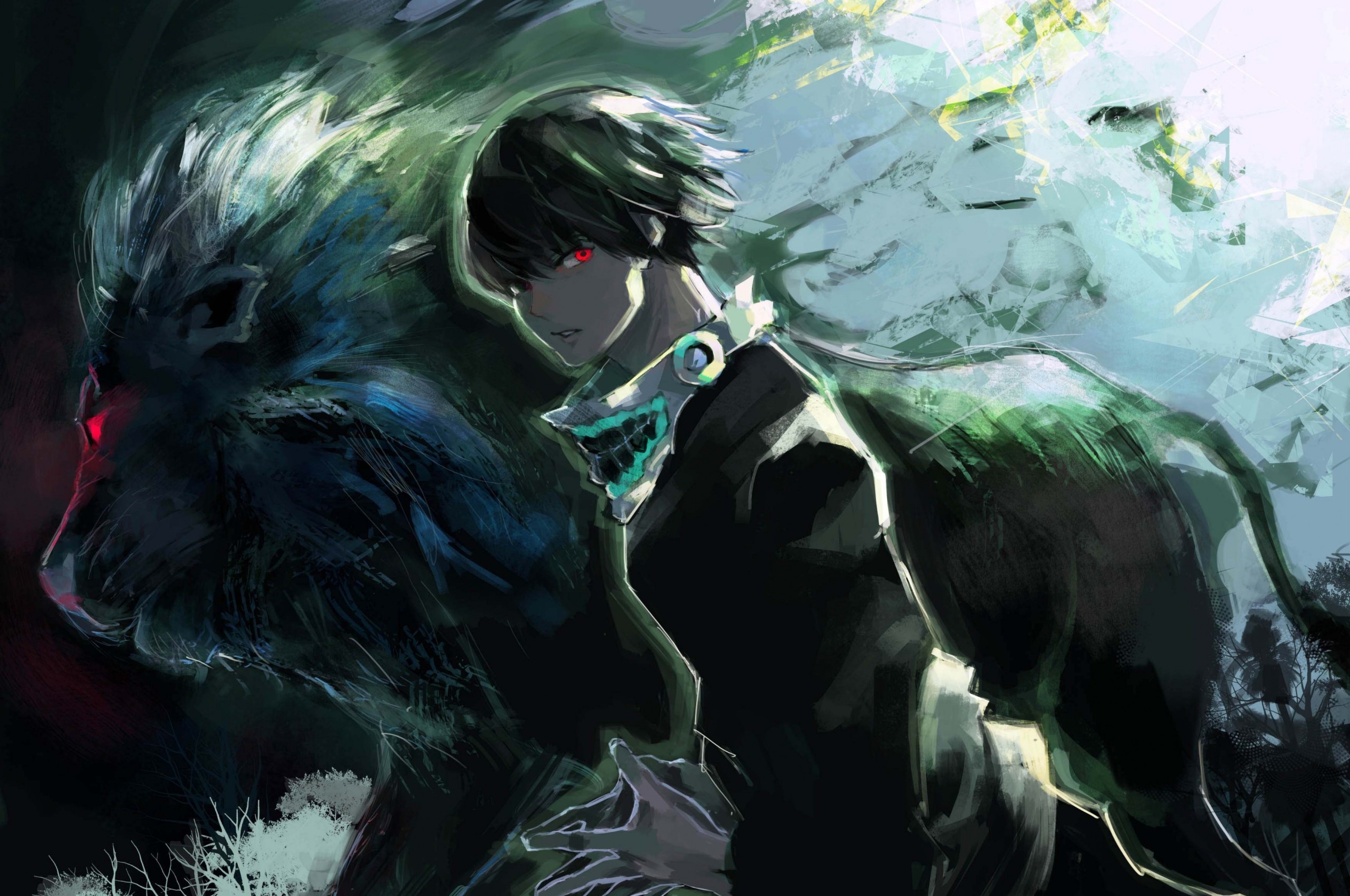 Ken Kaneki Tokyo Ghoul Art Wallpapers