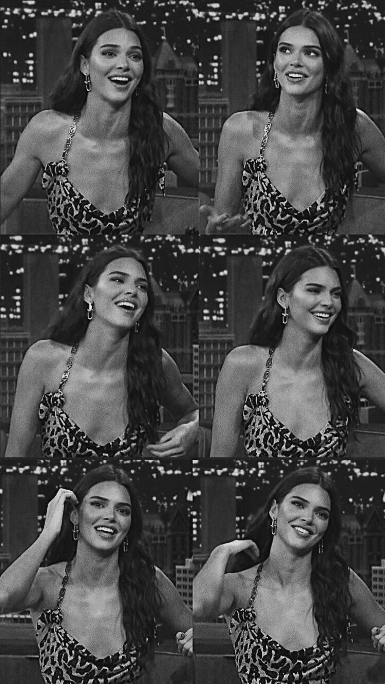 Kendall Jenner Monochrome Wallpapers