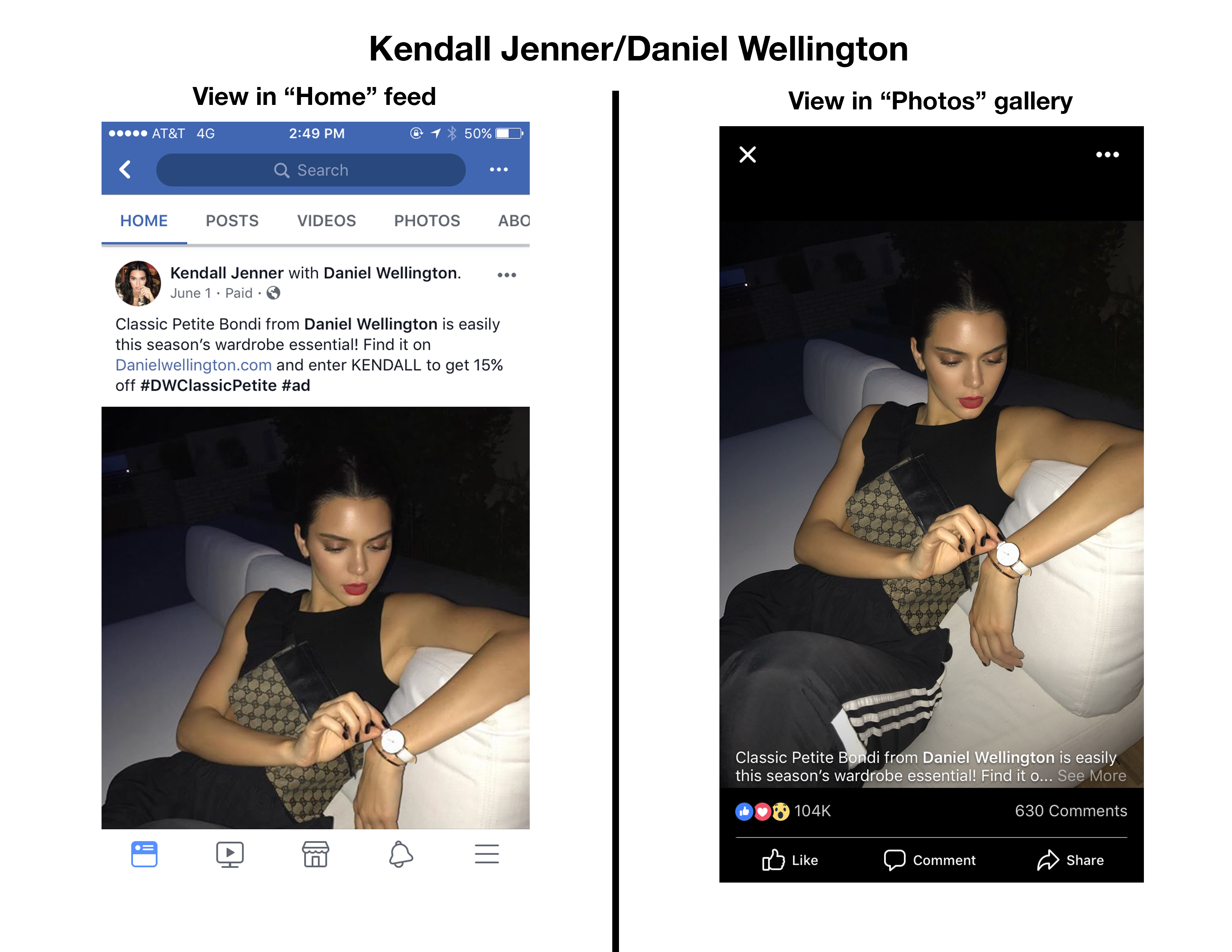 Kendall Jenner X Daniel Wellington 2017 Wallpapers