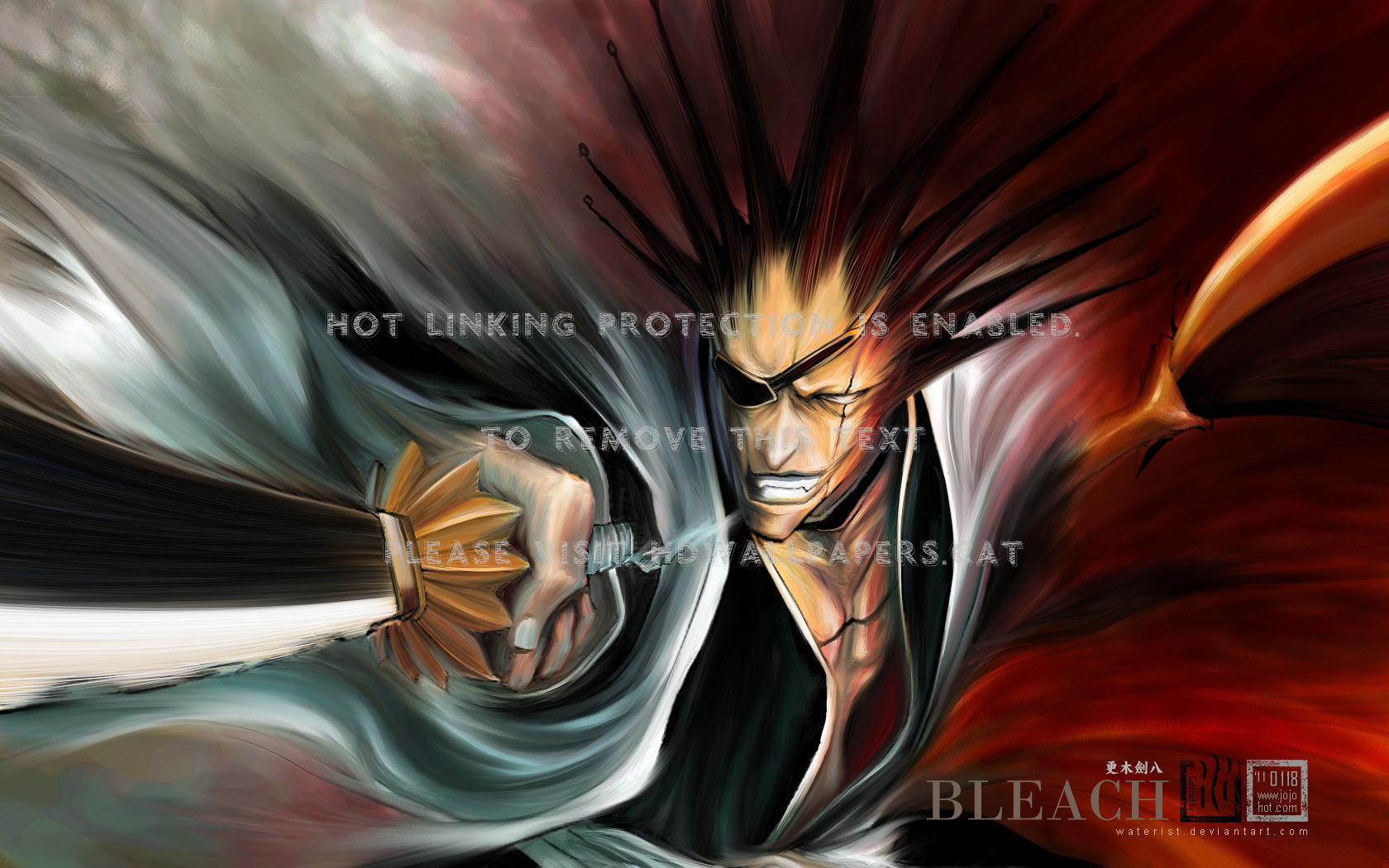 Kenpachi Zaraki Manga Wallpapers