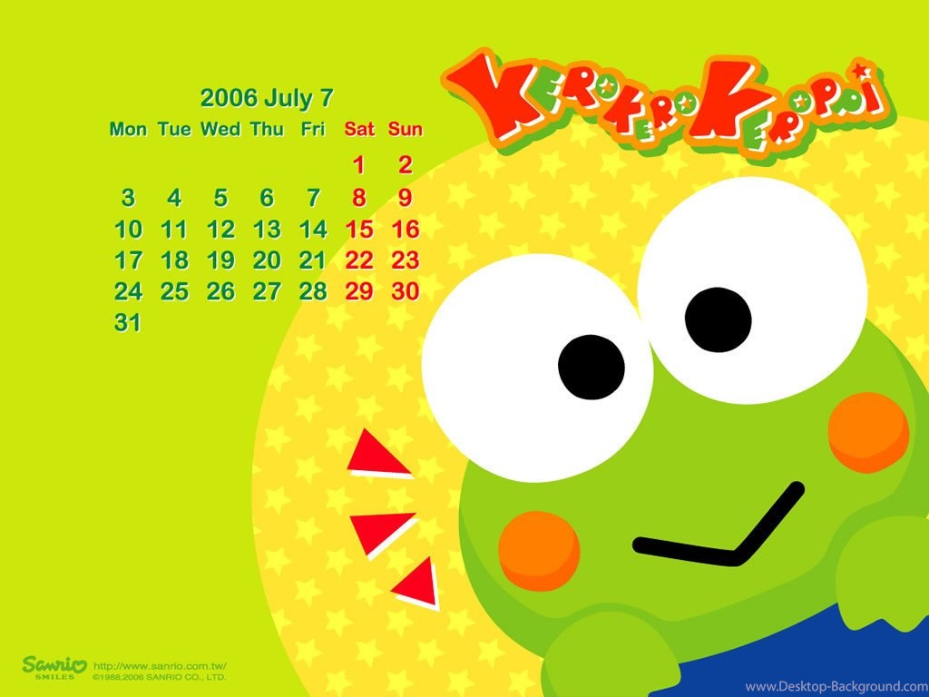 Keroppi Desktop Wallpapers