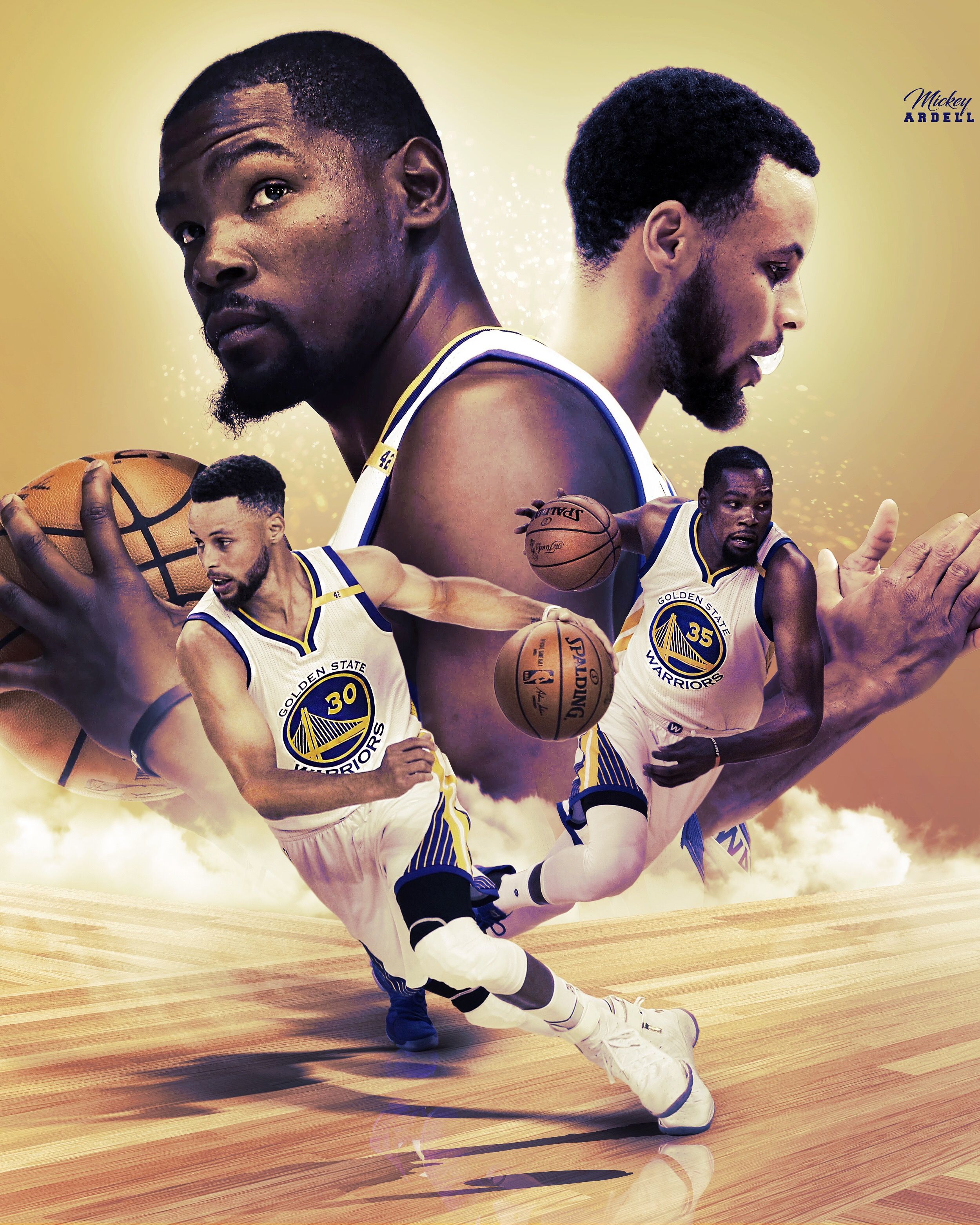 Kevin Durant And Stephen Curry Wallpapers