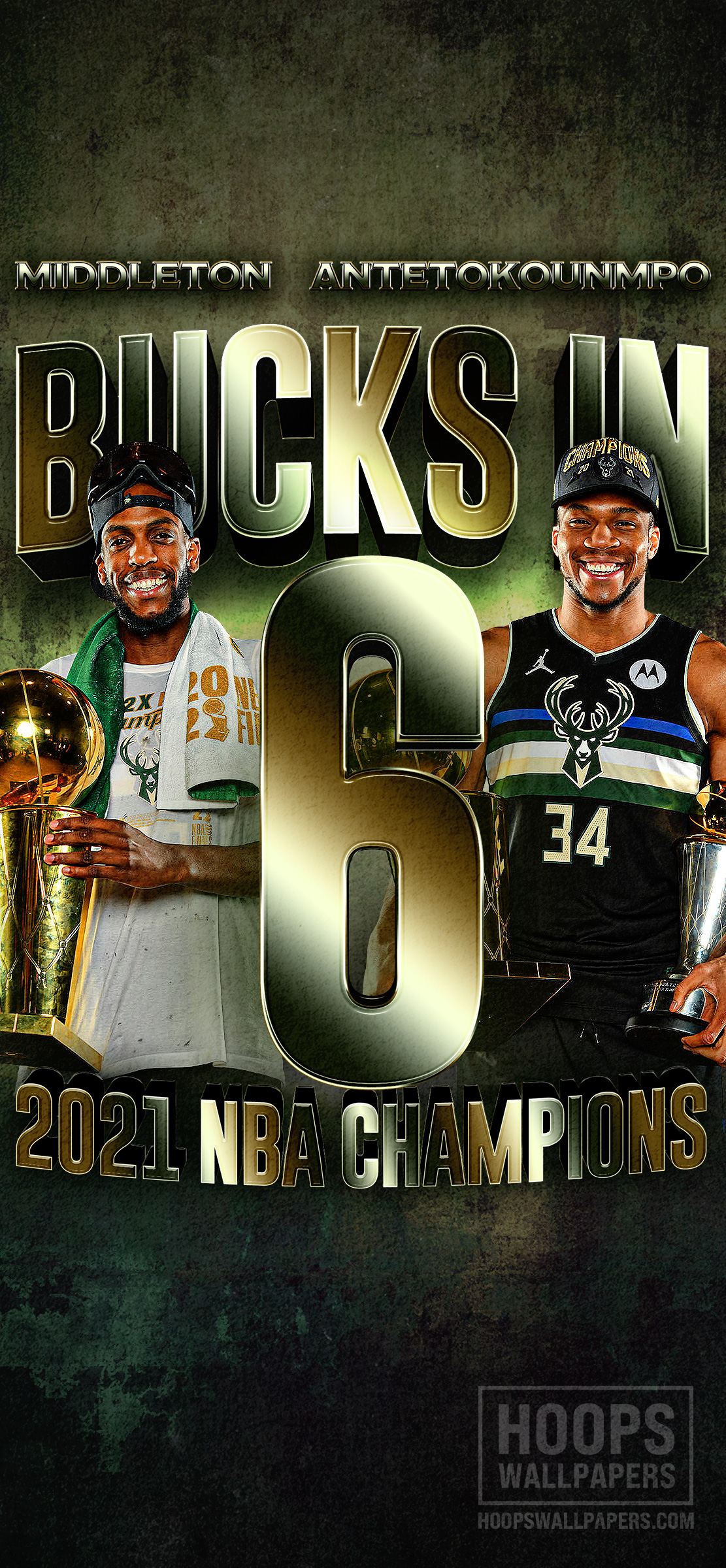 Khris Middleton Nba Champion 2021 Wallpapers