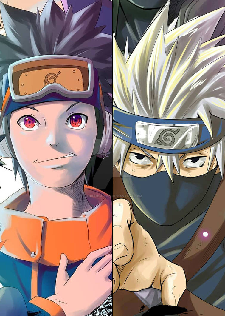 Kid Kakashi And Obito Wallpapers