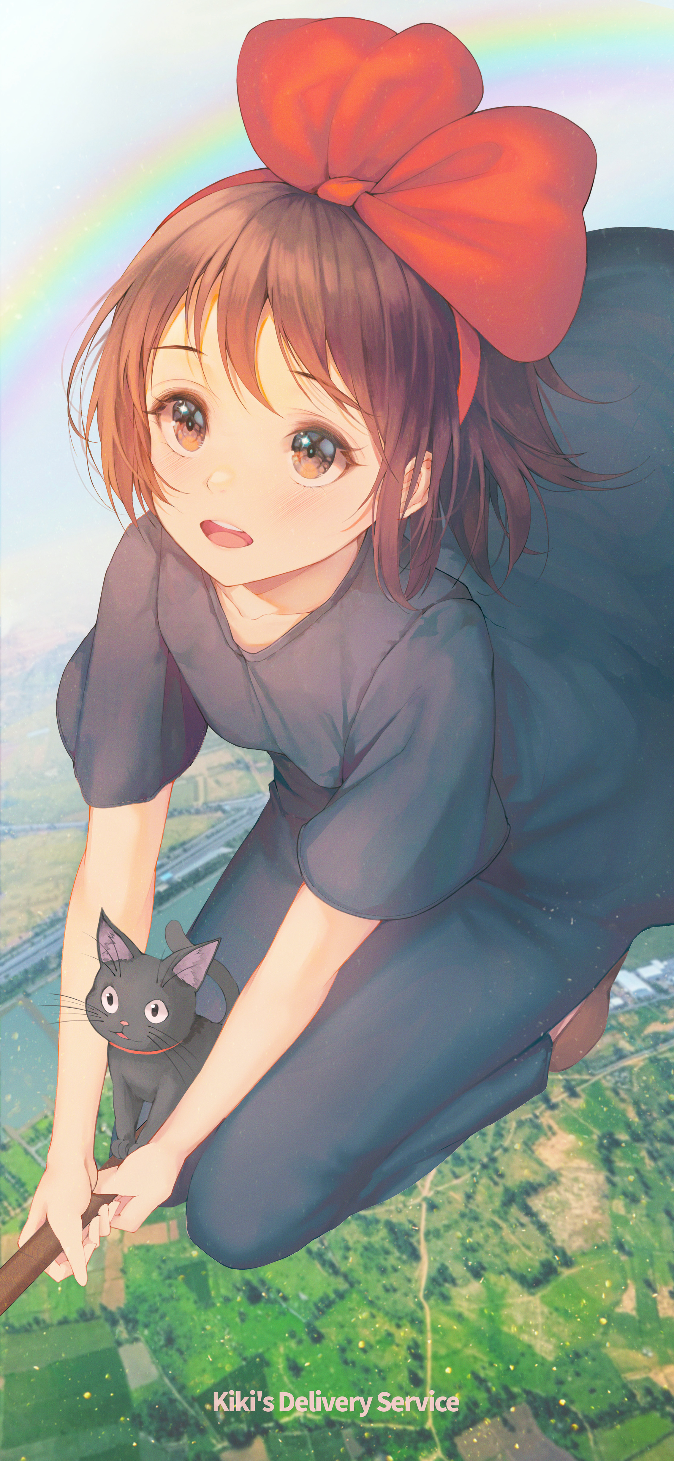 Kiki  And Jiji In Kikis Delivery Service Wallpapers