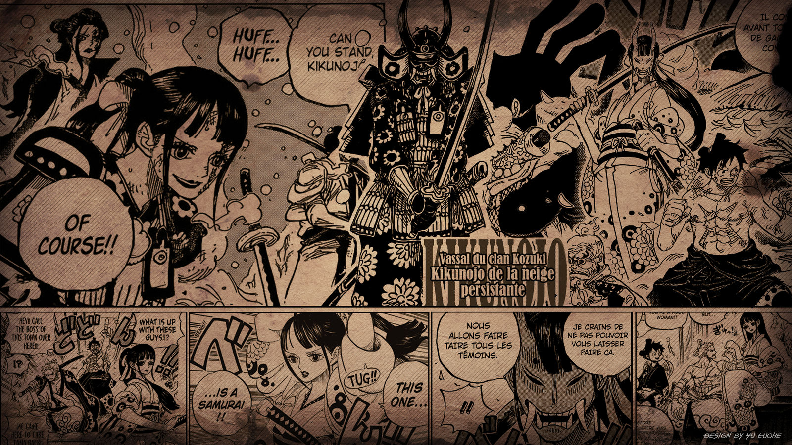 Kikunojo One Piece Art Wallpapers