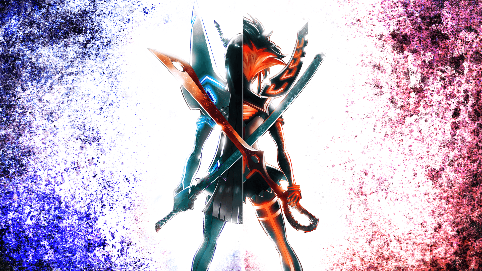 Kill La Kill Vs Gurren Lagann Wallpapers