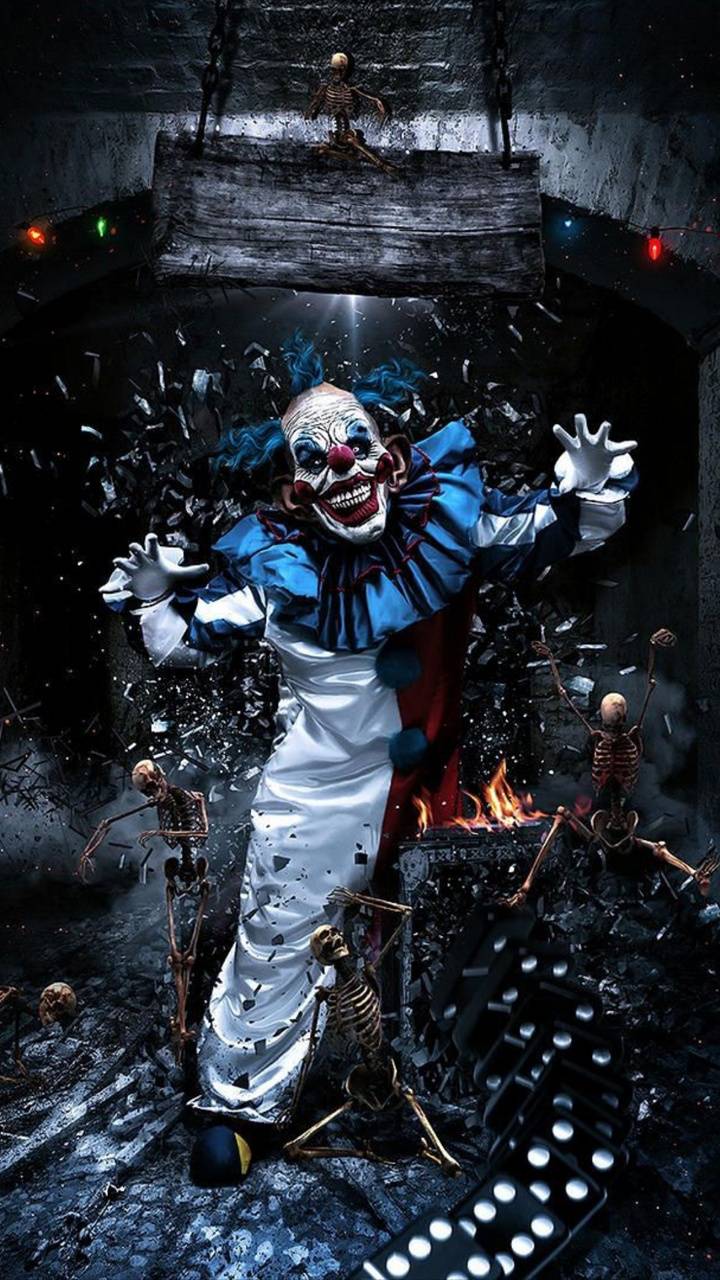 Killer Clown 3D Wallpapers