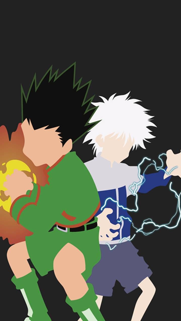 Killua Minimalist Wallpapers