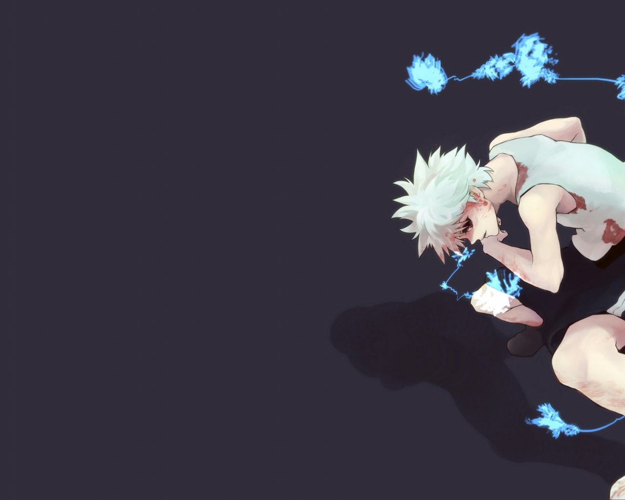 Killua Minimalist Wallpapers