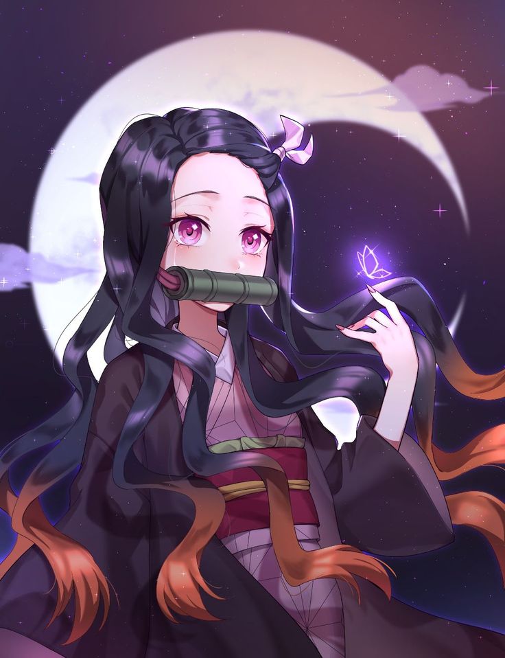 Kimetsu No Yaiba Art Nezuko Kamado Wallpapers