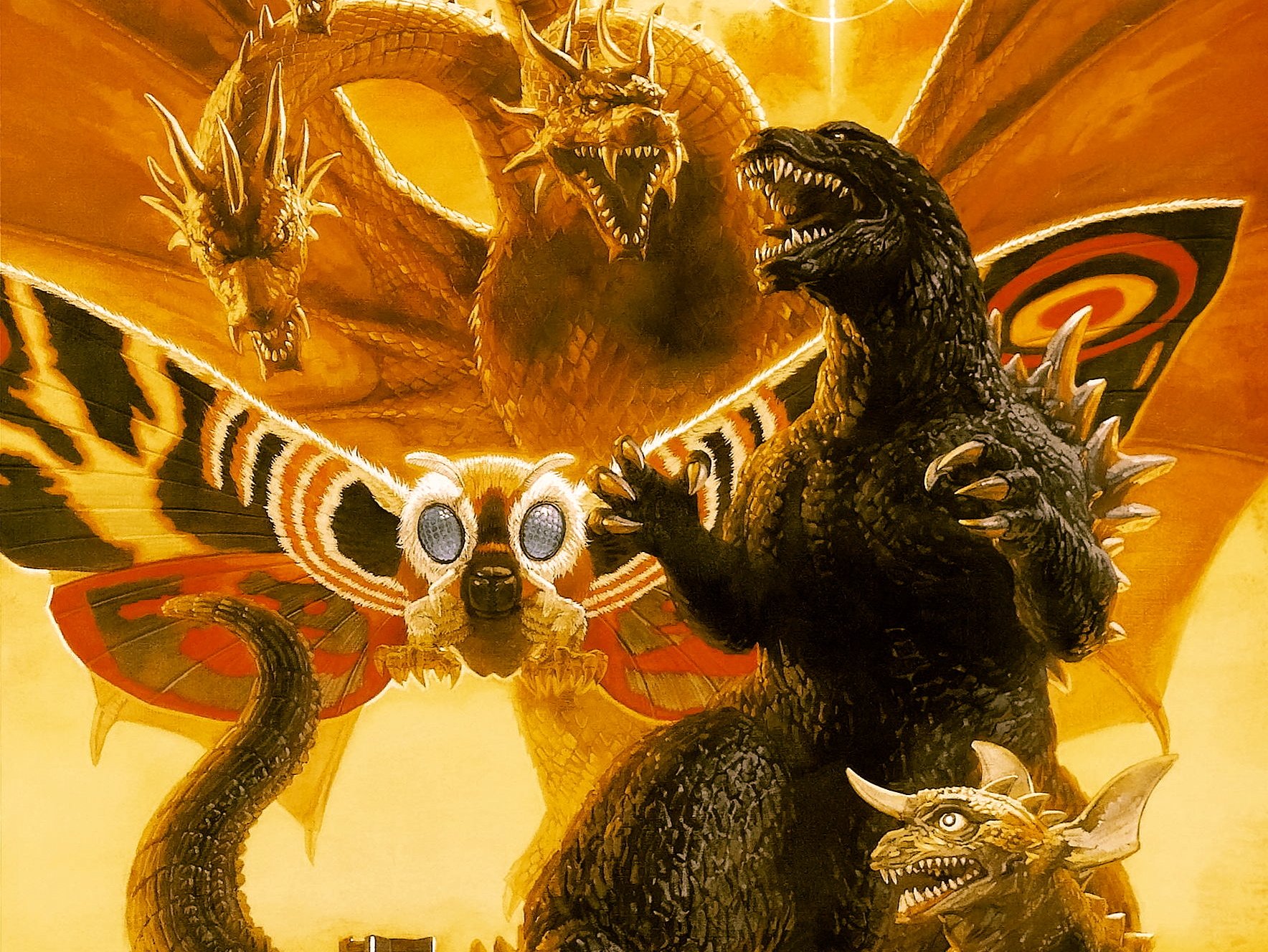 King Ghidorah In Godzilla King Of The Monsters Wallpapers