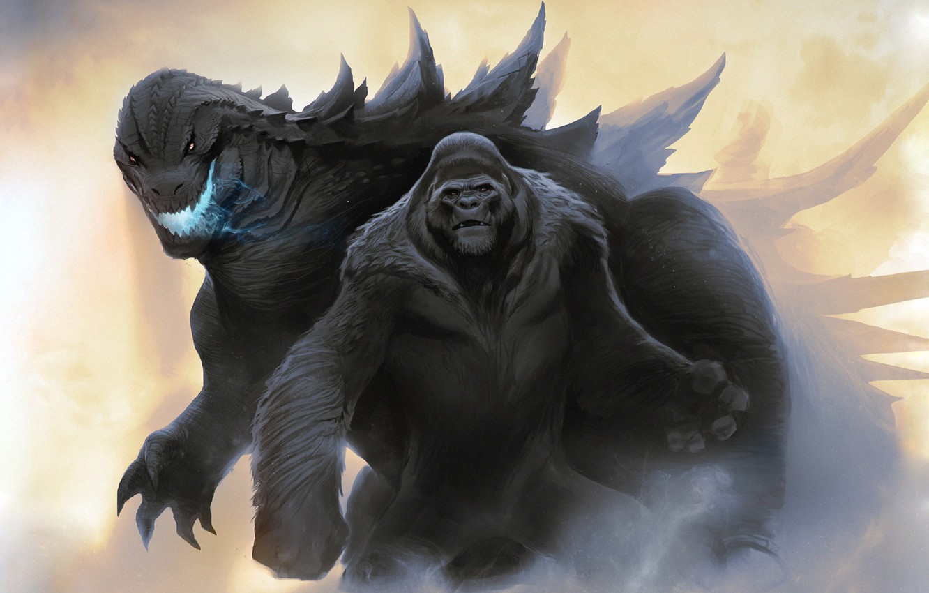 King Kong Vs Godzilla Artwork Wallpapers