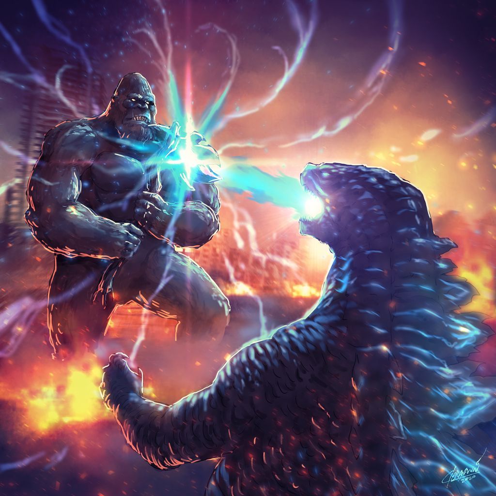 King Kong Vs Godzilla Artwork Wallpapers