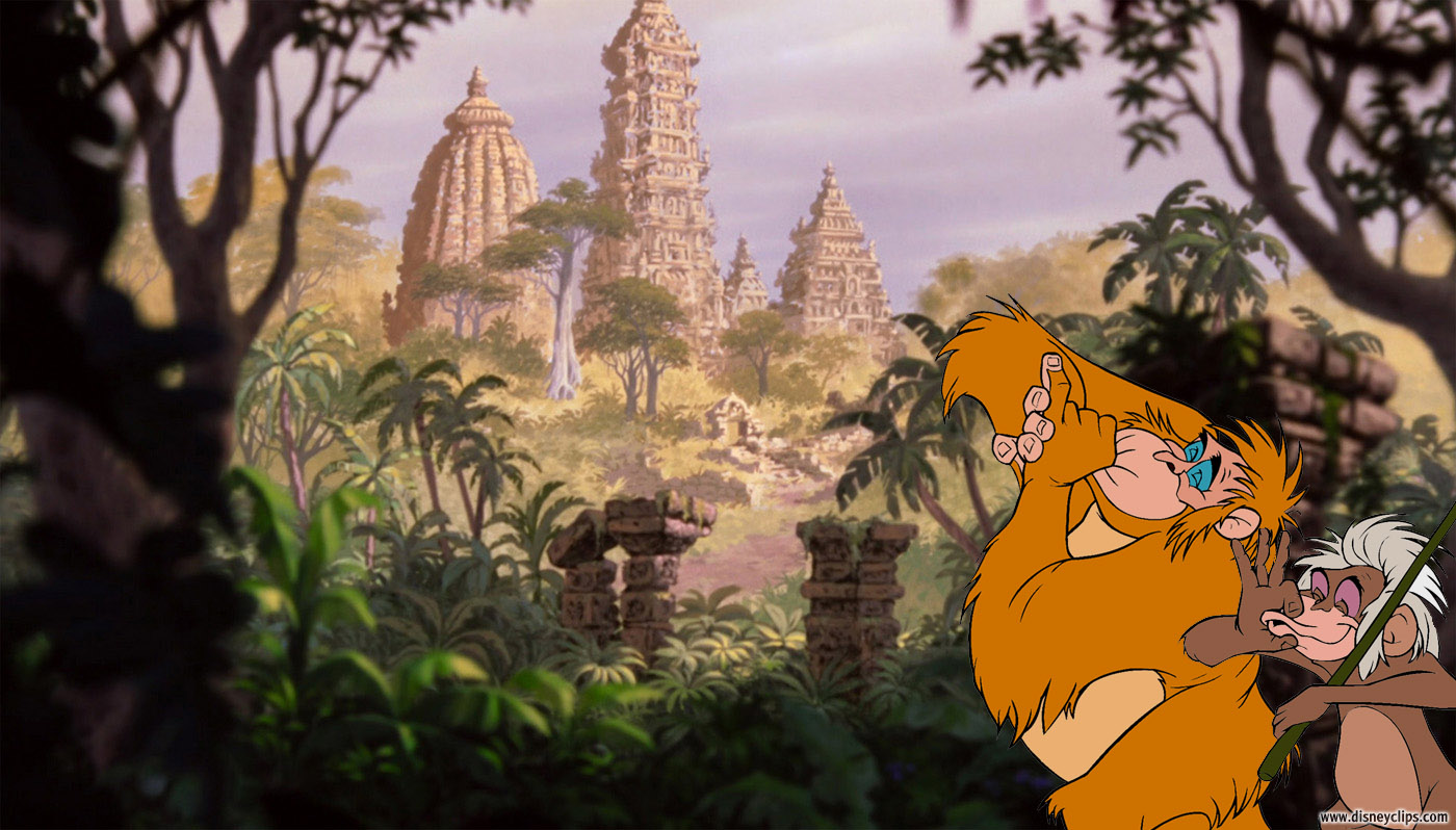 King Louie &Amp; Mowgli Jungle Book Wallpapers