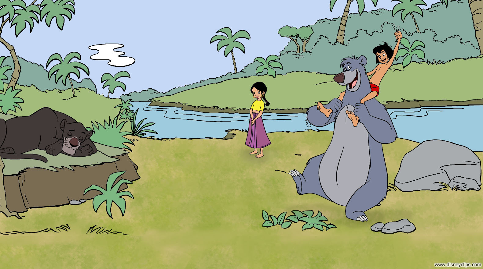 King Louie &Amp; Mowgli Jungle Book Wallpapers