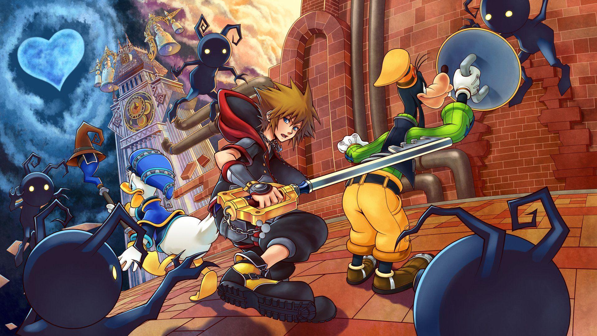 Kingdom Hearts 3 Cover Art Wallpapers