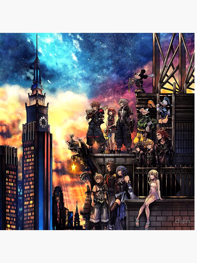 Kingdom Hearts 3 Cover Art Wallpapers