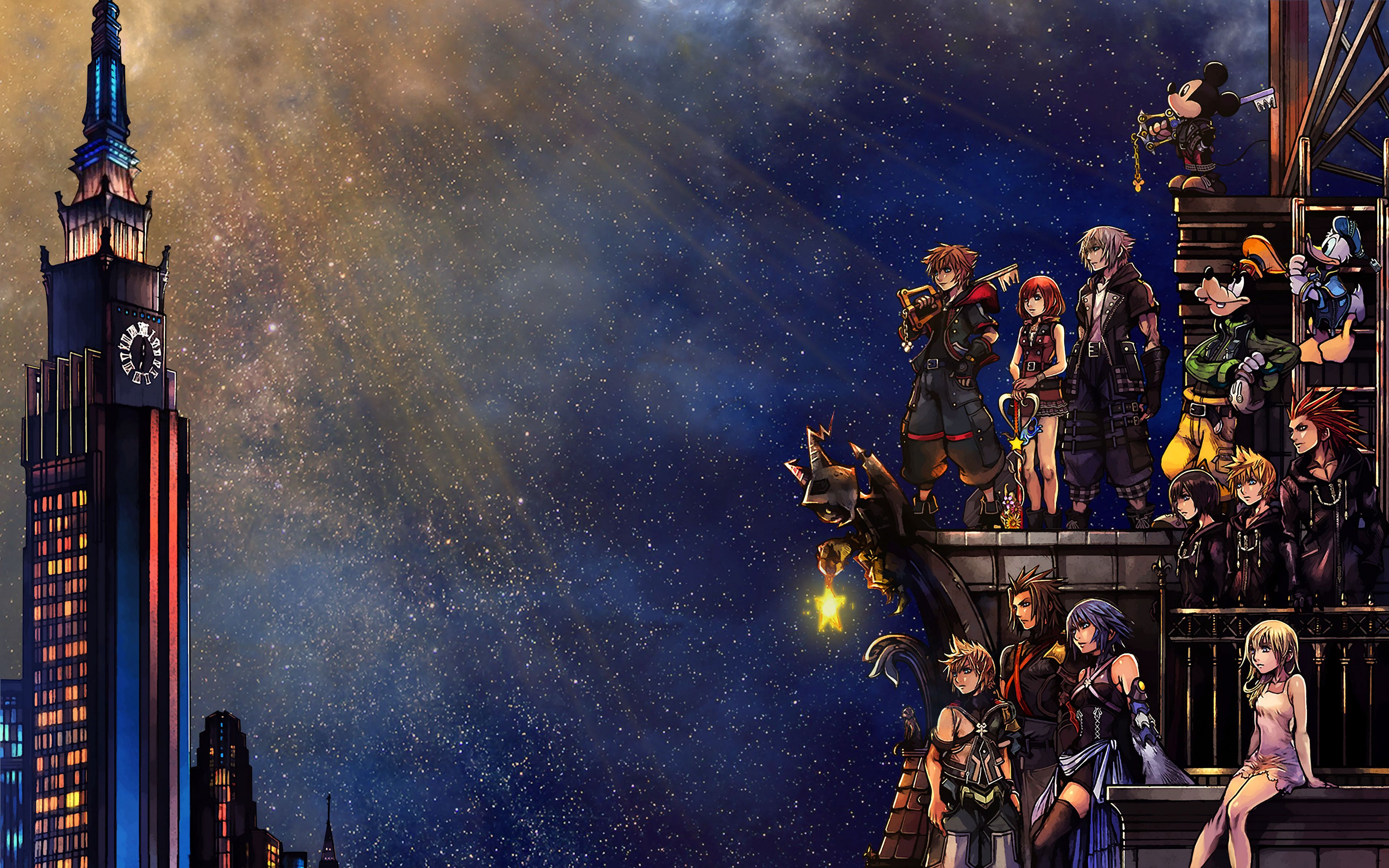 Kingdom Hearts 3 Cover Art Wallpapers