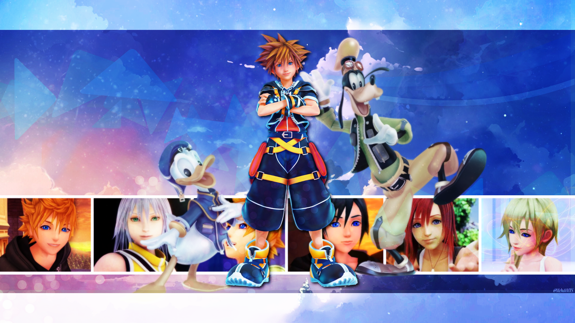 Kingdom Hearts 3 Cover Art Wallpapers