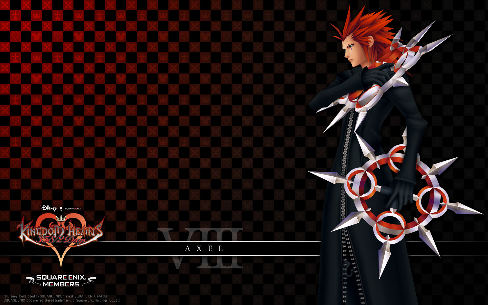 Kingdom Hearts Axel Wallpapers