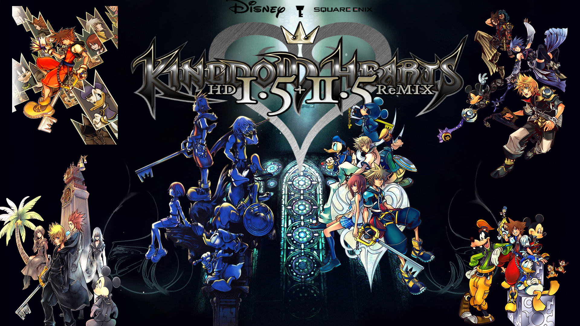 Kingdom Hearts Final Mix Wallpapers