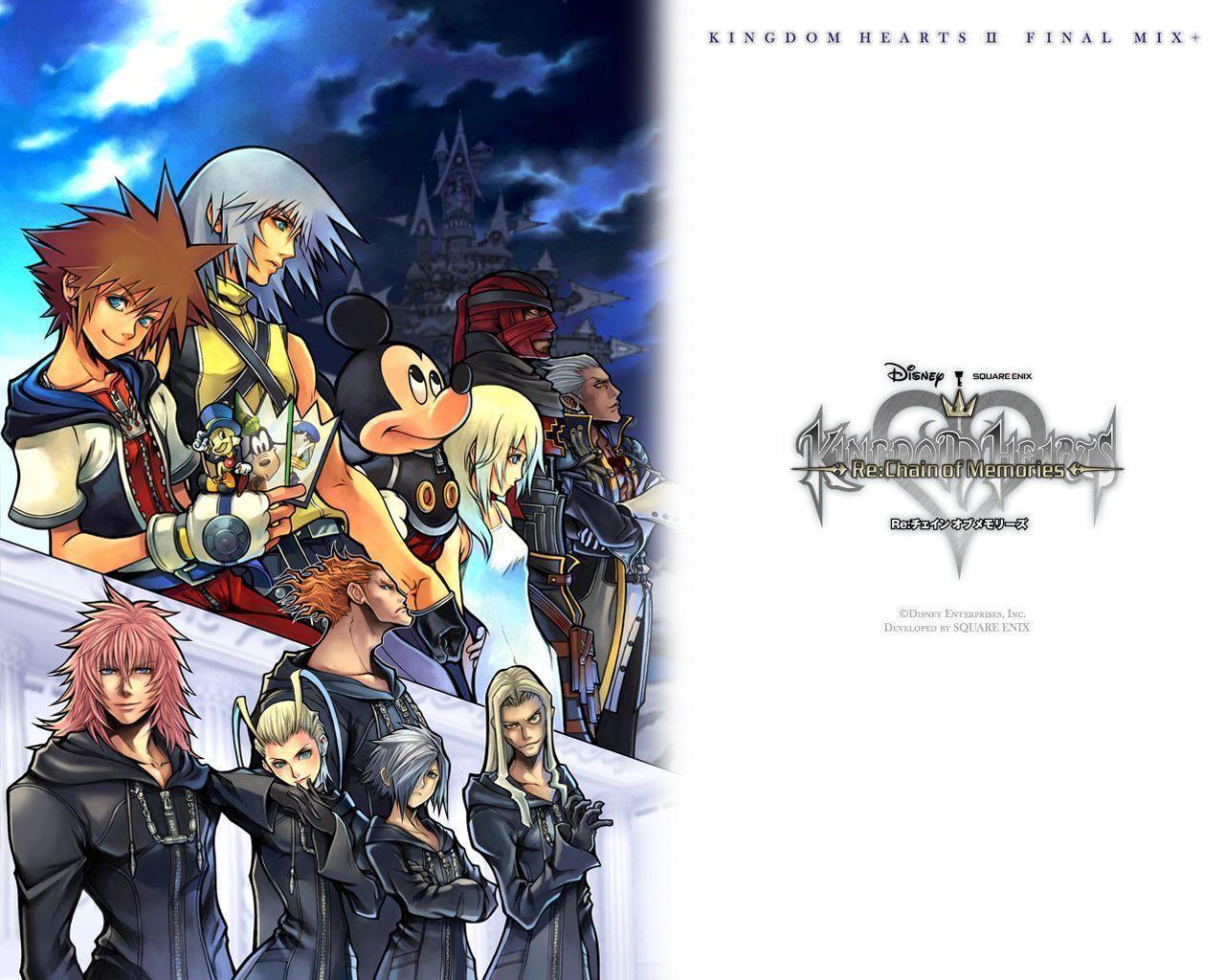 Kingdom Hearts Final Mix Wallpapers