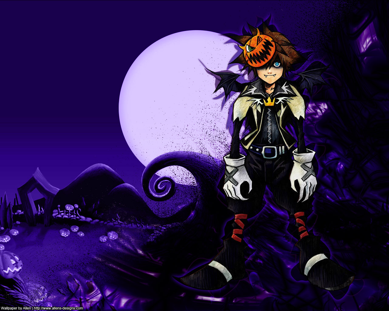 Kingdom Hearts Halloween Wallpapers